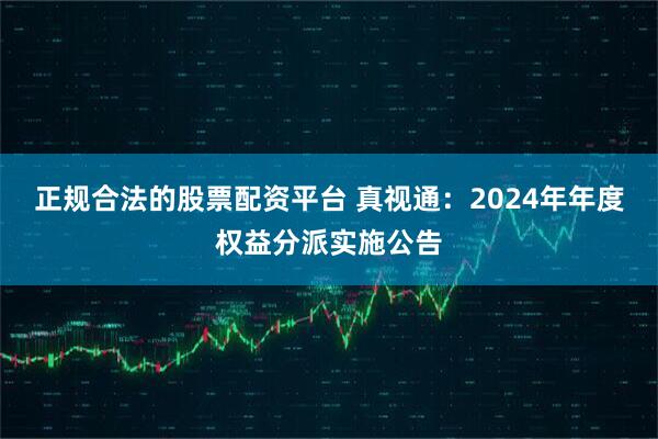 正规合法的股票配资平台 真视通：2024年年度权益分派实施公告